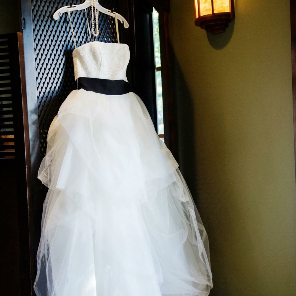 Vera Wang Wedding Ball Gown Tulle Skirt, Lace